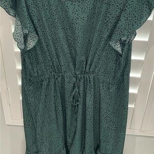 Green Polka Dot Dress